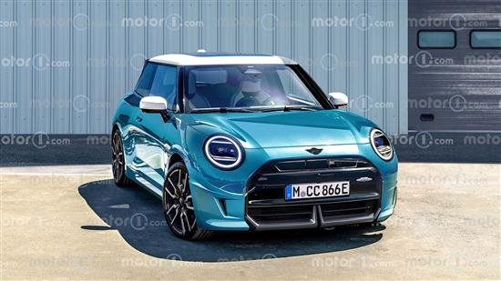 2025款Mini Cooper JCW EV渲染图曝光